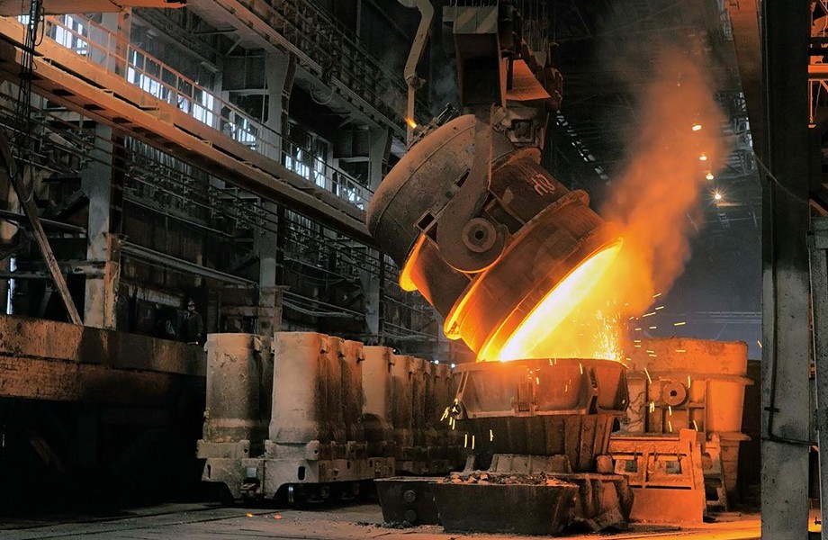 Metal melting and casting